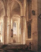 Pieter Jansz Saenredam, The Interior of the Buurkerk at Utrecht